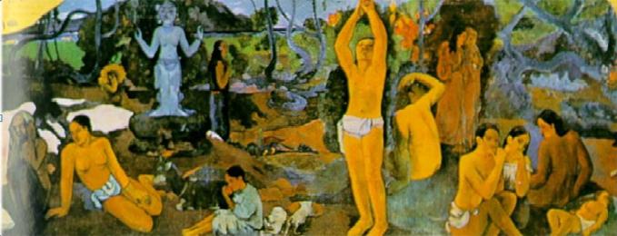 고갱 나는 누구인가 어디서 왔는가 어디로 갈 것인가에 대한 이미지 검색결과